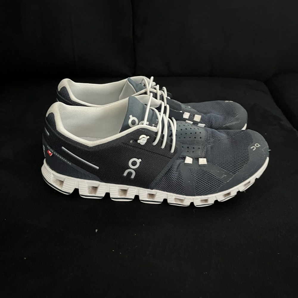 On cloud shoes